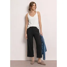 STREET ONE Jerseyhose Culottes Schwarz 34