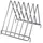 Contacto Edelstahl Schneidebrett-/Backblechhalter 1 25 mm Silber/Weiß