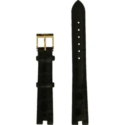 Rado - Kalb Leder Crysma Band Set Flo. Rondo S leder Schw14/12 07.08715.10 - schwarz