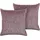Beliani Kalmia Dekokissen 45 x 45 cm Rosa