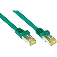 Good Connections Patchkabel mit Cat. 7 Rohkabel S/FTP, grün