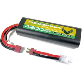 Absima Akkupack LiPo 7,4V 4200mAh Hardcase T-Stecker