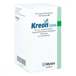 Kreon 20.000 Ph.eur.lipase Einheiten msr.Hartkaps.
