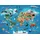 HABA 2013400001 - Puzzle Weltkarte, 100 Teile