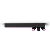 Philips Hue White and Colour Ambiance Centris 3-flg. schwarz