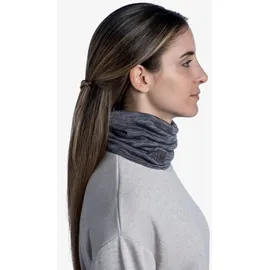 Buff Heavyweight Merinowolle Solid Multifunktionstuch fog grey multi stripes