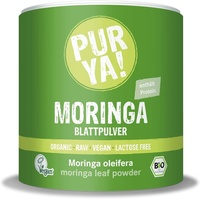 Lagerabverkauf: PURYA! BIO Moringa Blatt-Pulver, vegan, 150g MHD 30.12.2023