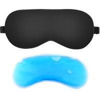 Schlafmaske mit Kühlkissen, Color You Schalfbrille Augenmaske kühlend Kühlmaske Augen Maske Schlaf für Damen und Herren