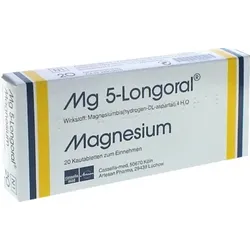 MG 5 LONGORAL Kautabletten 20 St Kautabletten