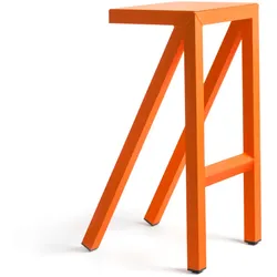 Magis Bureaurama Barhocker, höhe 74, orange