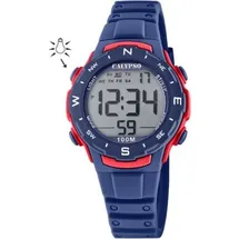 Calypso K5801/4 35mm Kunststoffgehäuse dunkelblau Silikonarmband Blau onesize
