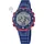 Calypso K5801/4 35mm Kunststoffgehäuse dunkelblau Silikonarmband Blau onesize