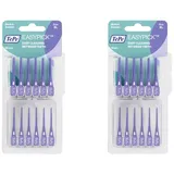 2x TePe Easy Pick XL lila 2x 36 Stück Interdentalbürsten Zahnzwischenraumbürste