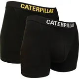 CAT Boxershorts schwarz 2 Stück Unterhose