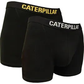 CAT Boxershorts schwarz 2 Stück Unterhose