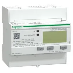 Schneider Electric A9MEM3115 Energiezähler iEM3115, 3-phasig, 63A, mit Teilzähler, 2E, Multi-Tarif, MID konform, Genauigkeitsklasse 1