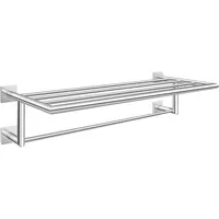 Evenes Handtuchablage Elean, Messing verchromt, 637 x 154 x