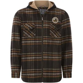 Jan Vanderstorm Outdoorhemd FAAPE", braun- 49/50