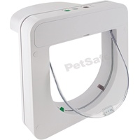PetSafe Petporte smart flap Mikrochip Katzenklappe, Automatischer Zugang mit Chip-Erkennung, Für Katzen bis 7 kg
