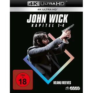 John Wick - Kapitel 1-4 (4 4K Ultra HDs) [Blu-ray]