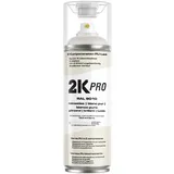 2K PRO Spraydose 400ml RAL9010 Reinweiss Glanz
