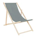 Wood World Relaxliege Grau