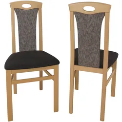 möbel direkt online Stuhl Massivholz 2er Set "Kasia"
