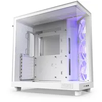 NZXT H6 Flow RGB White, weiß, Glasfenster (CC-H61FW-R1)