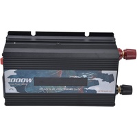 Garosa 3000 W Reiner Sinus-Wechselrichter DC 12 V auf AC 220 V Multifunktionaler Batteriekonverter für Zuhause, Wohnmobil, LKW(Schwarz)