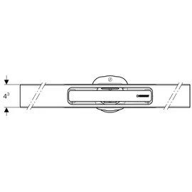 Geberit CleanLine30 Duschrinne, 30-90cm (ablängbar), 154501KS1 154501KS1