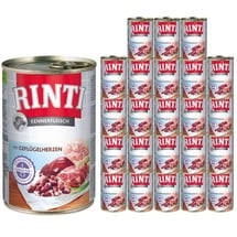 Rinti Kennerfleisch Geflügelherzen 24 x 400 g