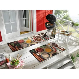 Wash+Dry Hot Spices 75 x 120 cm Braun/Mehrfarbig