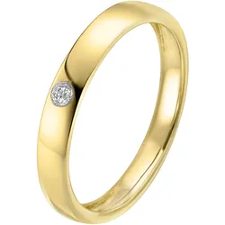 trendor 39405 Verlobungsring mit Brillant Gold 585 / 14 Karat Diamantring, 56/17,8