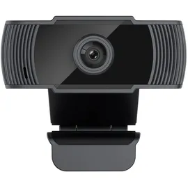 Somikon Full-HD-USB-Webcam Schwarz