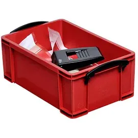 Really Useful Box Aufbewahrungsbox 9,0 l rot 39,5 x 25,5 x 15,5 cm