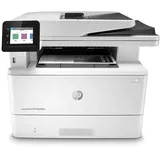 HP LaserJet Pro M428fdw, Monochrom , Multifunktions-Laserdrucker (512 MB, Drucker, Scanner, Kopierer, Fax, WLAN, LAN, Duplex, Airprint) weiß, 4-in-1