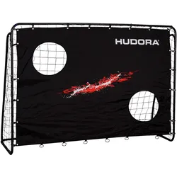 Fußballtor Trainer mit Torwand