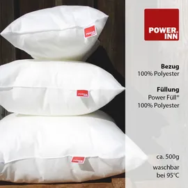 POWER INN Innenkissen 30 x 90 cm Weiß