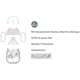 Mepal Mio Antitropf-Trinklernbecher 200 ml - blau