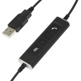 plusonic USB Headset 10.1P, monaural compatible to Teams and Skype