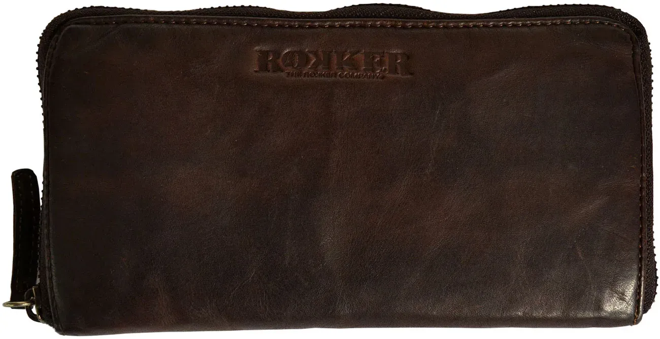 Rokker Lady, Portefeuille - Marron Foncé