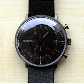 JUNGHANS Max Bill Chronoscope Edelstahl 40 mm 27/4409.02