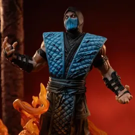 Iron Studios Mortal Kombat Deluxe Art Scale Figur Scorpion Fatality 27 cm