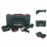 Metabo W 18 L 9-125 Akku Winkelschleifer 18 V 125 mm + 1x Akku 5,5 Ah + Ladegerät + metaBOX