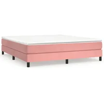 vidaXL Boxspringbett 160 x 200 cm Rosa