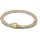 Pandora Timeless Bicolor Pavé Armband aus Silber und vergoldeter Metalllegierung 564229C01 Größe 18 cm