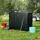 Costway Gartenhaus 1,82 x 1,29 m Dunkelgrau
