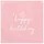 Partydeco Servietten „happy Birthday“, 20Stk./33x33cm | Rosa
