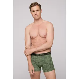 Camp David Boxershorts Set: bunt / khaki / blau L 2er Pack