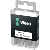 WERA 867/1 Z DIY Torx Bit T15x25mm, 10er-Pack (05072407001)